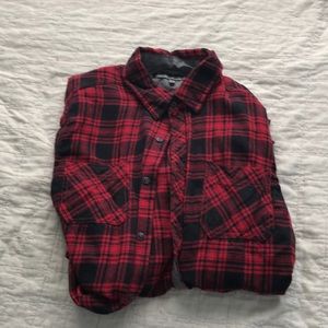 red and black flannel